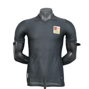 Camisa AC Milan 25/26 Edição 125º Aniversário - Preta - Versão Jogador